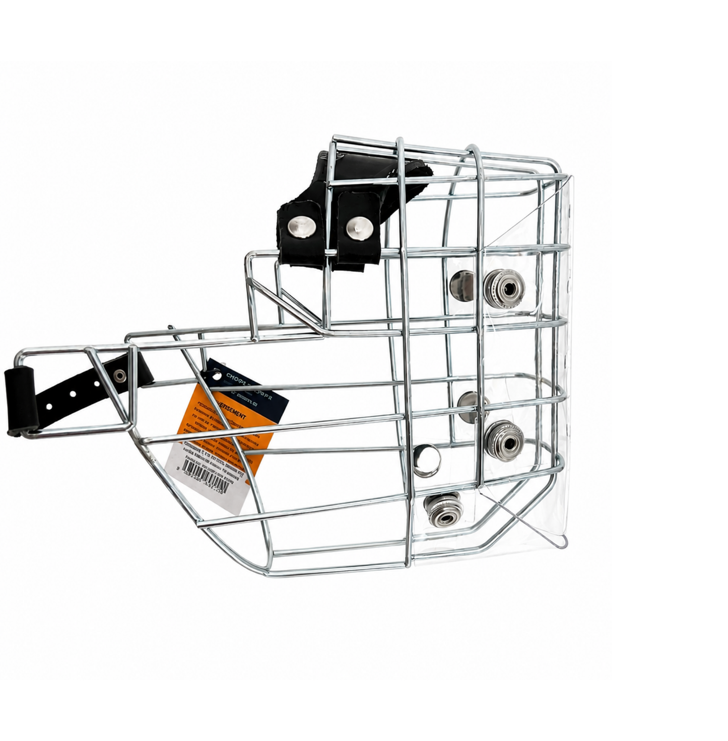 Cache anti-glouton pour CHOPO Berger femelle acier gris