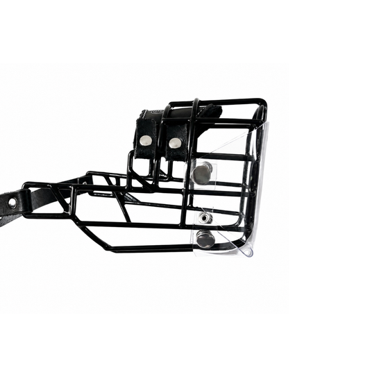 Cache anti-glouton pour CHOPO Labrador/Dalmatien femelle noir
