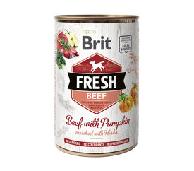 BRIT Pâtée boeuf et courge 400gr