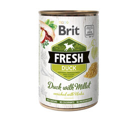 BRIT Pâtée canard et millet 400gr