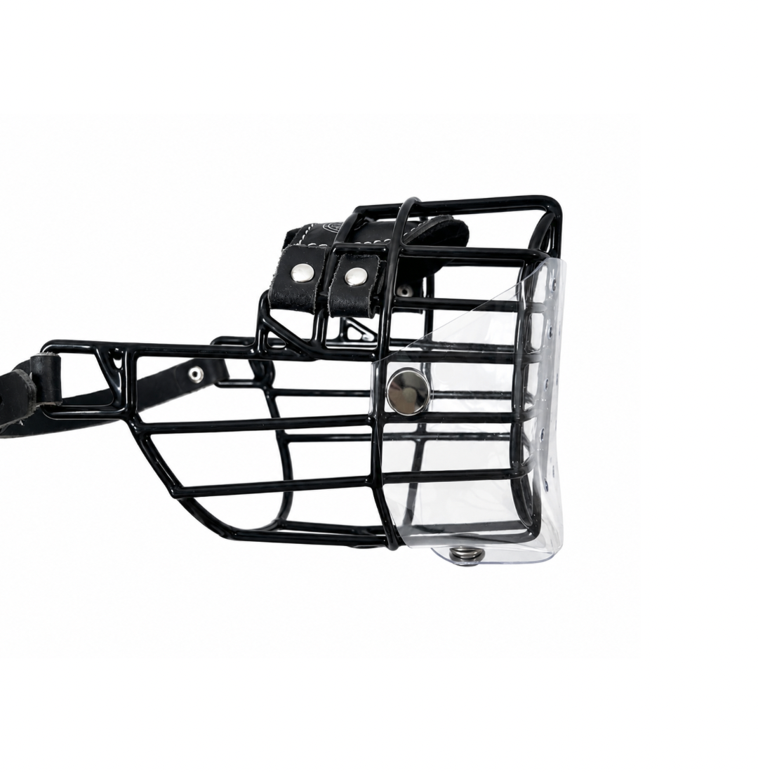 Cache anti-glouton pour CHOPO Fox Terrier/Cocker Spaniel mâle noir