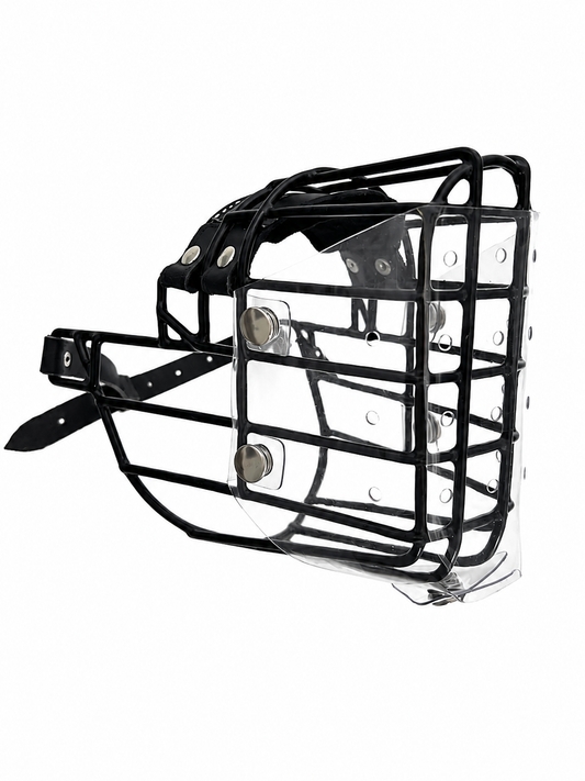 Cache anti-glouton pour CHOPO Doberman mâle noir