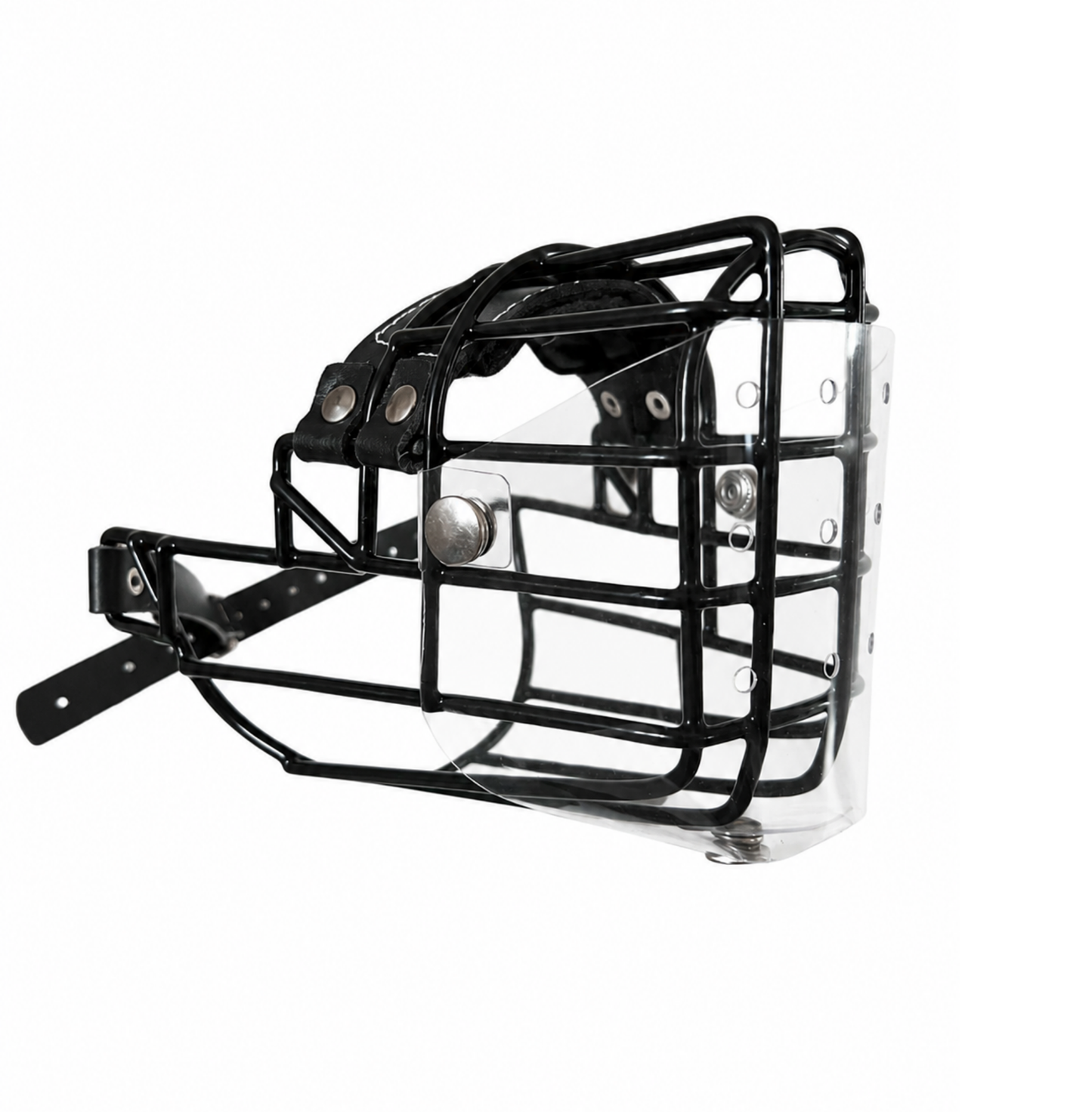 Cache anti-glouton pour CHOPO Doberman femelle noir