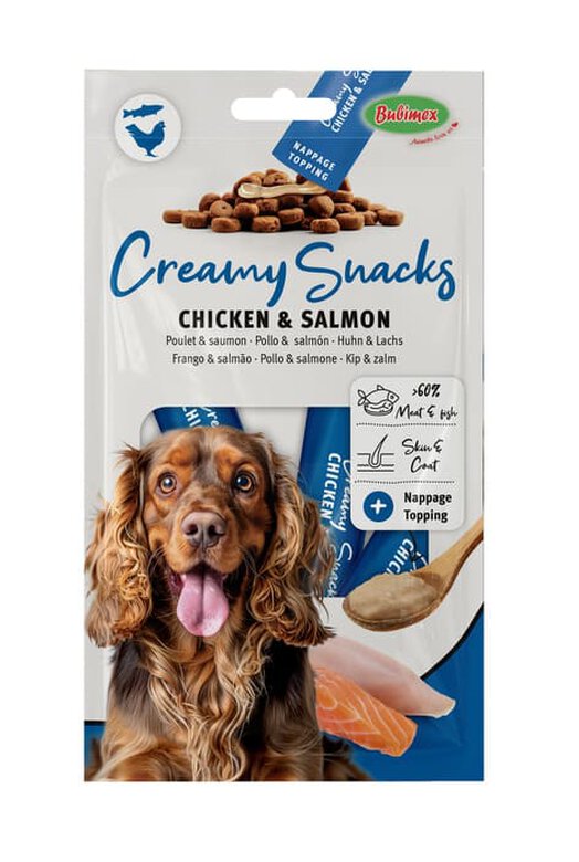 Creamy Snacks - Poulet/Saumon 4x15gr