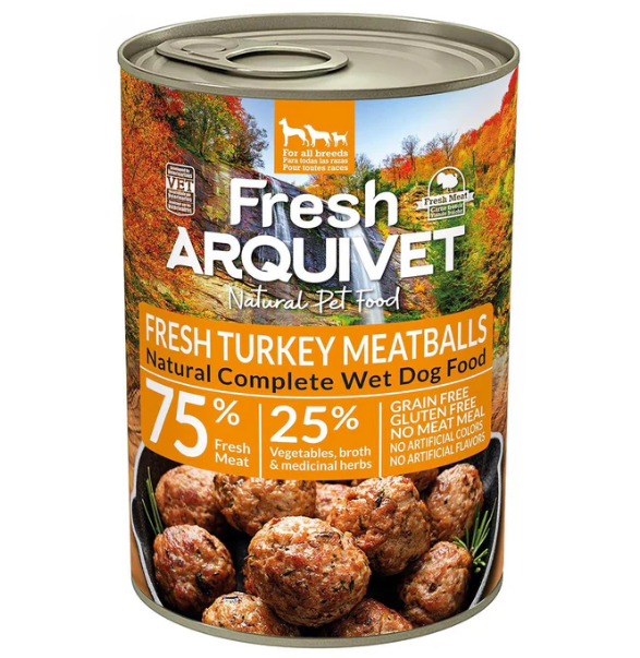ARQUIVET Boulettes de viande à la Dinde 400g