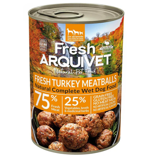 ARQUIVET Boulettes de viande à la Dinde 400g