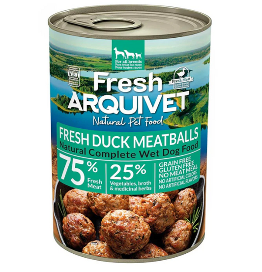 ARQUIVET Boulettes de viande au Canard 400g