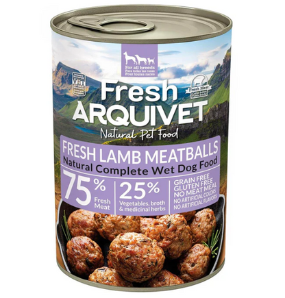 ARQUIVET Boulettes de viande à l'Agneau 400g