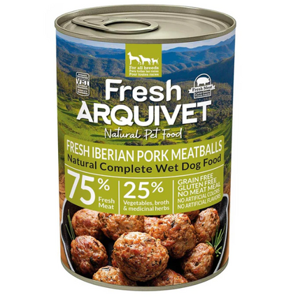 ARQUIVET Boulettes de viande au Porc ibérique 400g