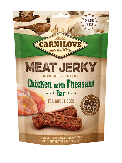 Carnilove Barre Protéinée Poulet Faisan 100g