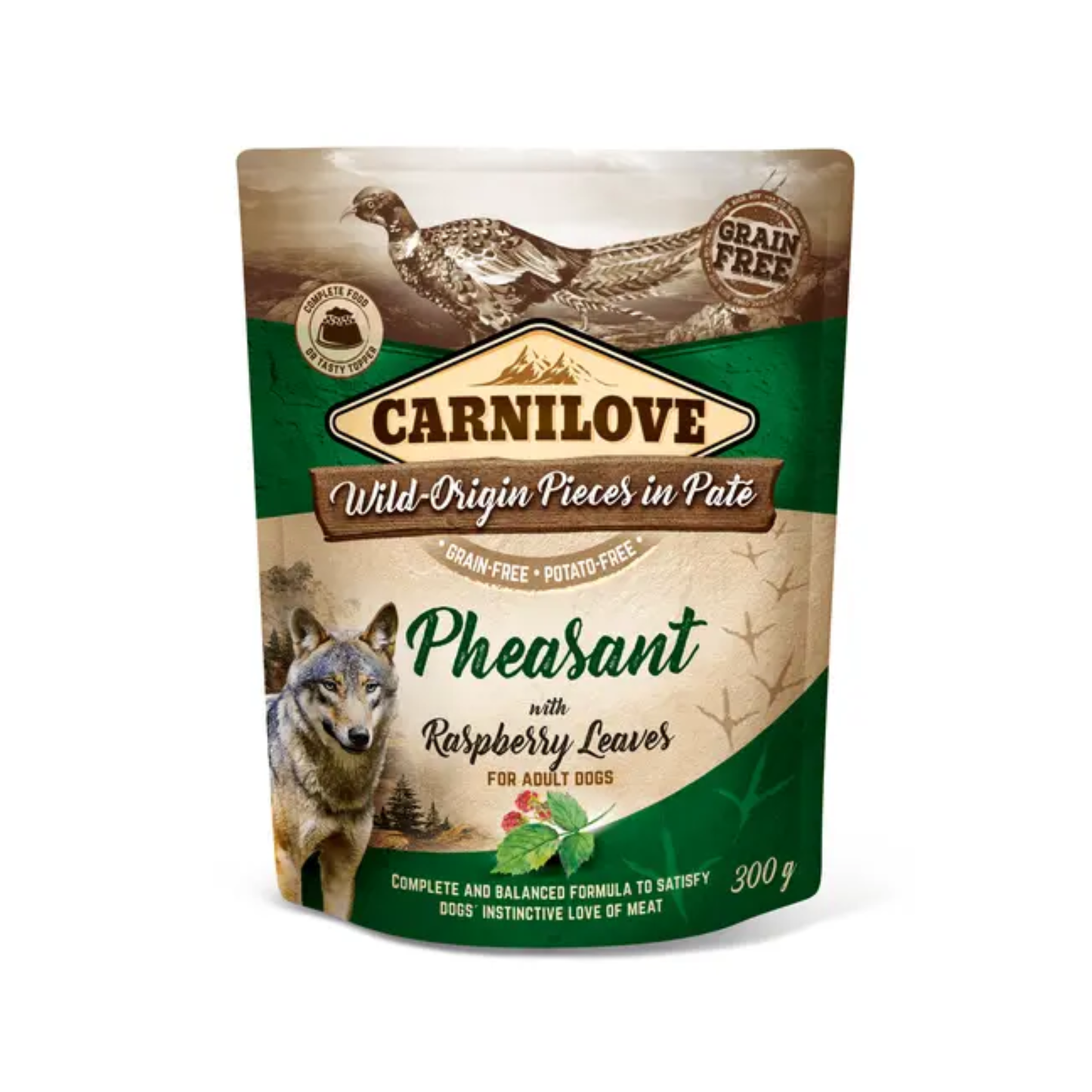 CARNILOVE Pâté Faisan & Feuilles de framboisier 300gr