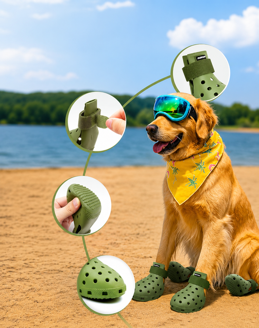 Chaussures respirantes souples Kaki