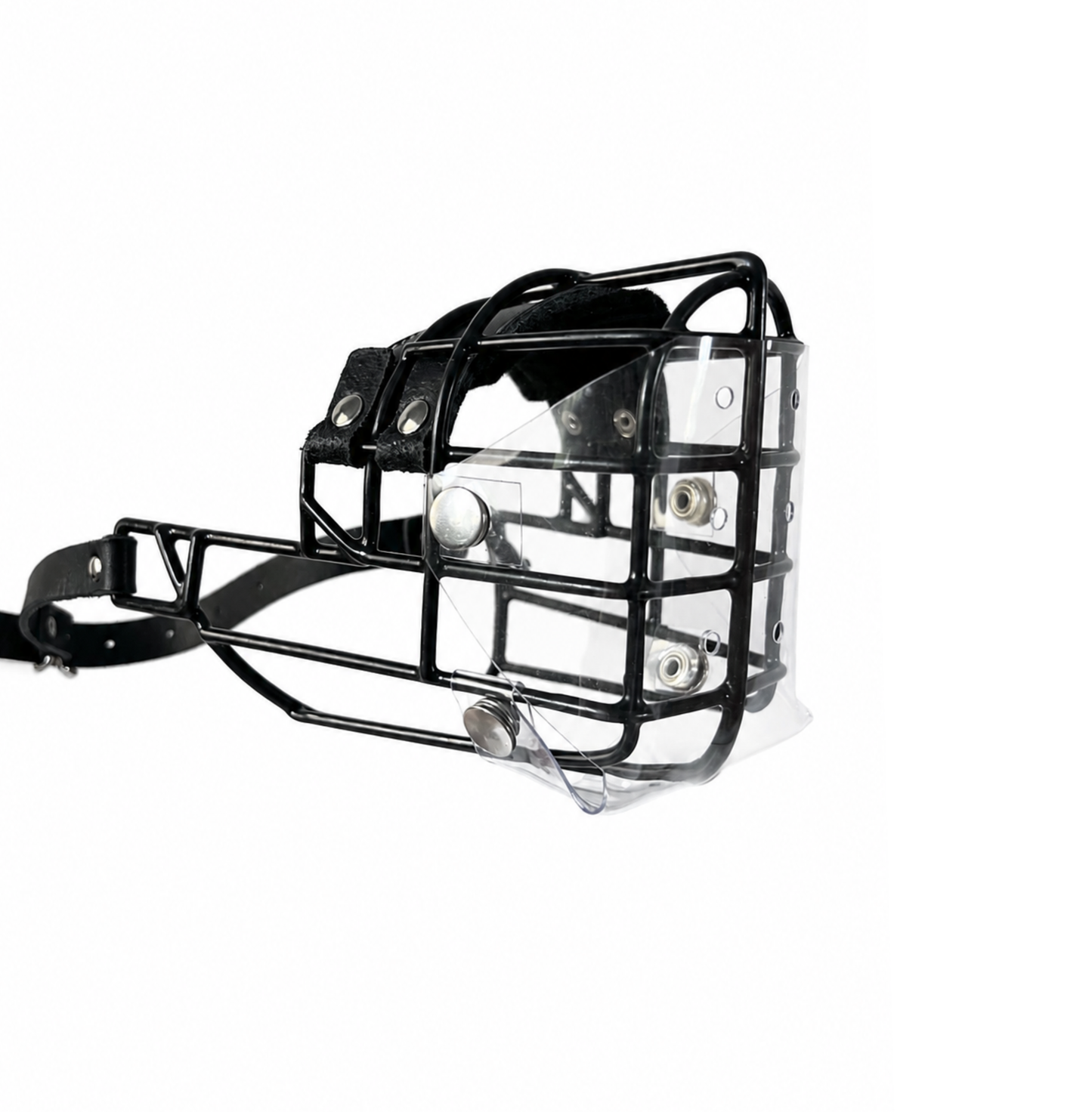 Cache anti-glouton pour CHOPO Labrador/Dalmatien femelle noir