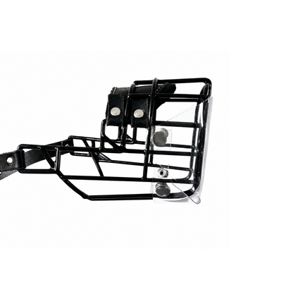 Cache anti-glouton pour CHOPO Labrador/Dalmatien femelle noir