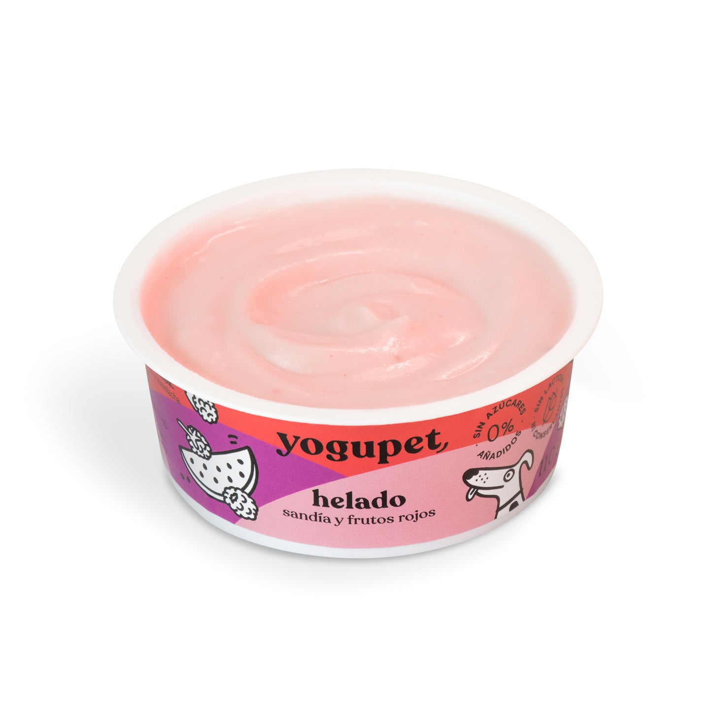 Glace pastèque/fruits rouges - Yogupet