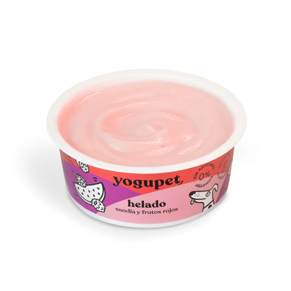 Glace pastèque/fruits rouges - Yogupet